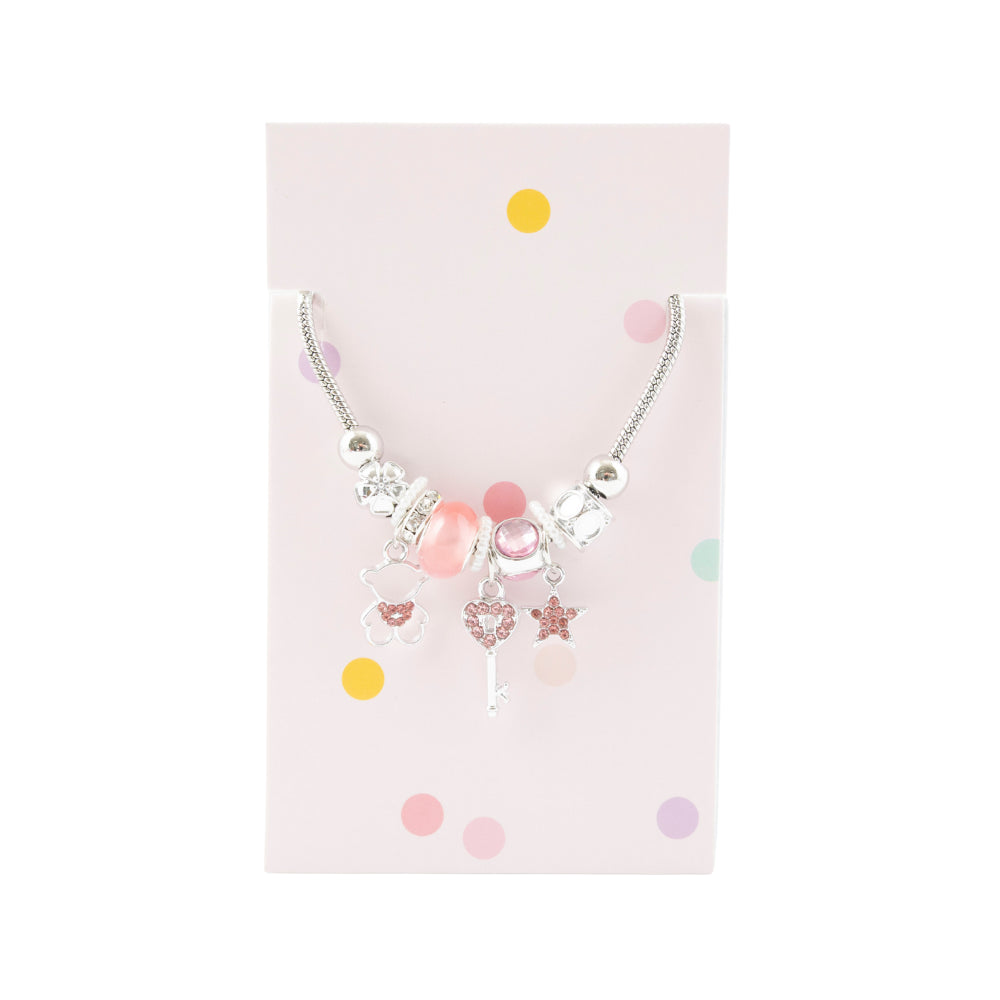 Sunnie Series Charm Bracelet - SILVER KEY